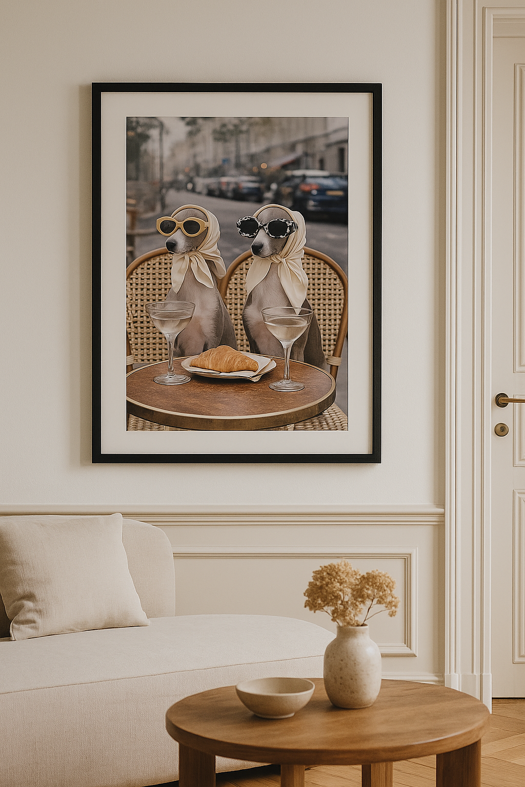 Custom Pawtrait – Framed