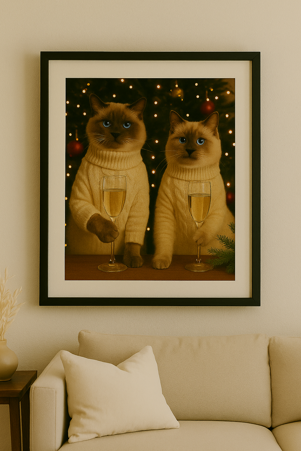 Custom Pawtrait – Framed